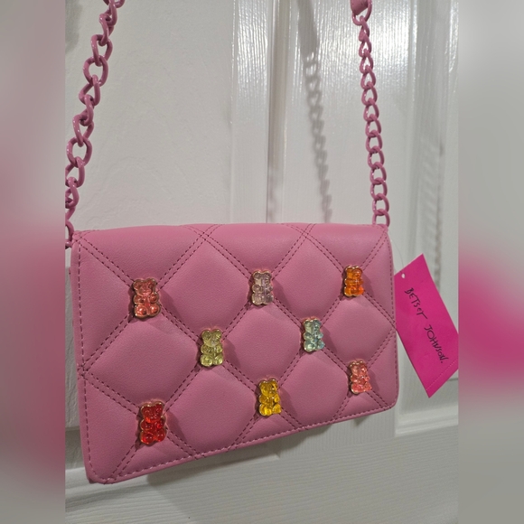 Betsey Johnson Handbags - NWT Betsey Johnson Gummy Bear Crossbody Shoulder Bag - Pink - PRICE FIRM